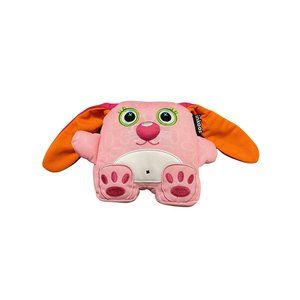 Inkoos Pink Bunny plush Draw and Wash long ears Stuffed Animals 5.5" tall